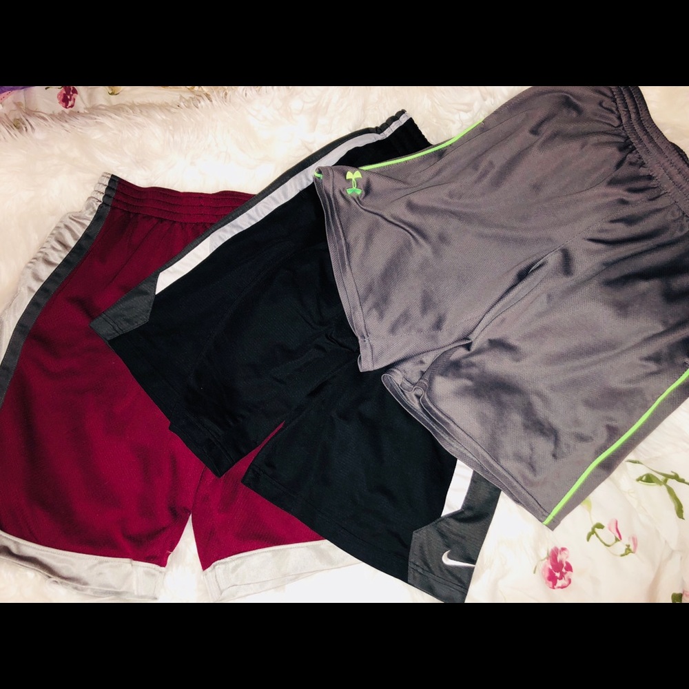 Mixed Lot of 3 Men’s Athletic Shorts Nike M